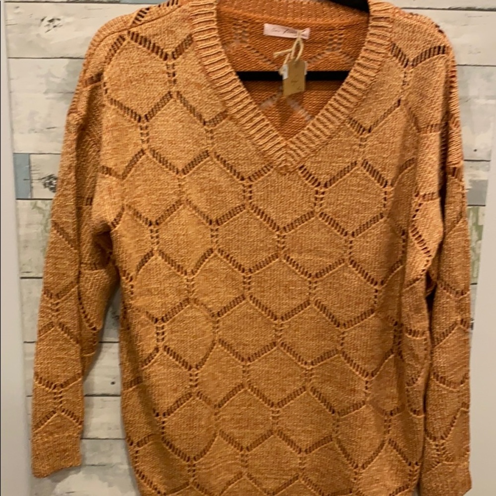 Orange sweater